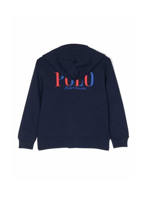 Felpa da Bambino con logo ricamato sul petto POLO RALPH LAUREN | 323903110001